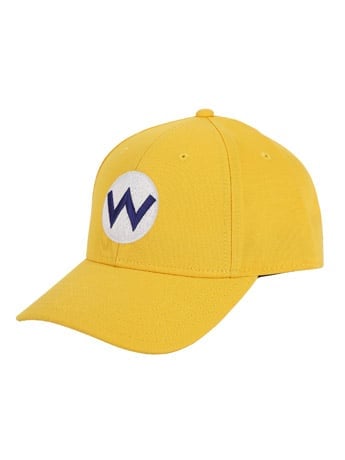 Super Mario Wario Embroidered Snapback Hat Gallery Image 2