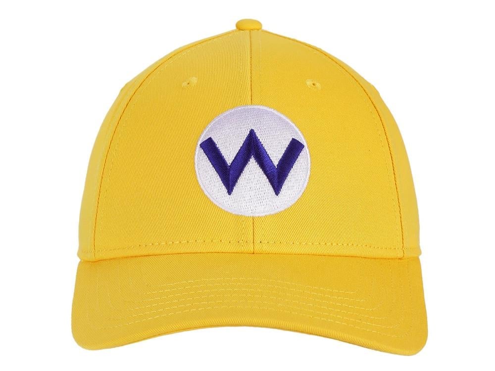 Super Mario Wario Embroidered Snapback Hat Gallery Image 3