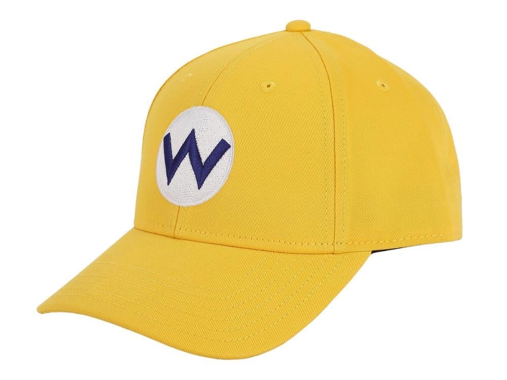 Super Mario Wario Embroidered Snapback Hat Gallery Image 4