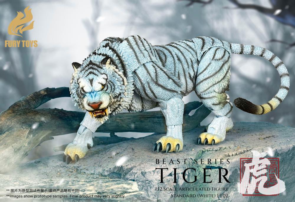 Beast Series White Tiger (Standard Ver.) 1/12 Scale Action Figure
