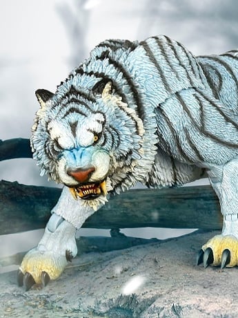 D*A様 BIG TIGER wsb Beast Series White Tiger (Standard Ver.) 1/12 Scale Action Figure