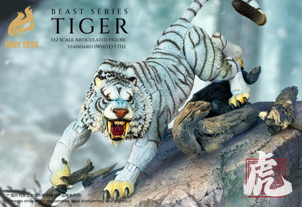 Beast Series White Tiger (Standard Ver.) 1/12 Scale Action Figure