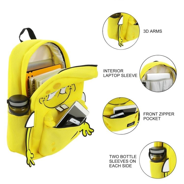 SpongeBob SquarePants Character Backpack Gallery Image 6