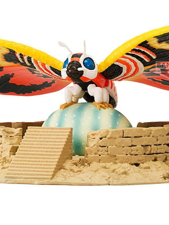 Rebirth of Mothra (1996) Toho Monster Series Art Vignette Mothra