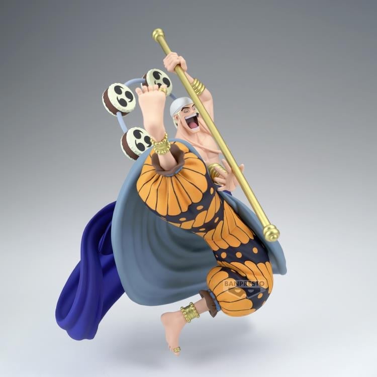 One Piece Cross Posing Enel Figure