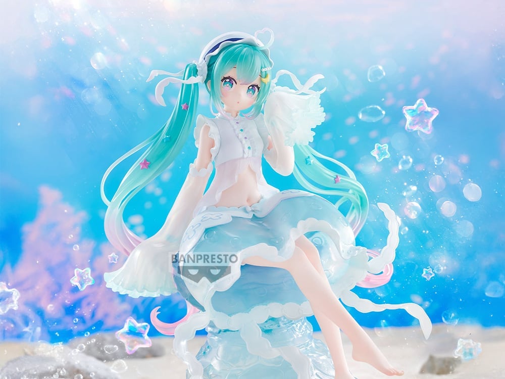 Vocaloid Banpresto Evolve Clearluxe Hatsune Miku (Jellyfish) Figure Gallery Image 1