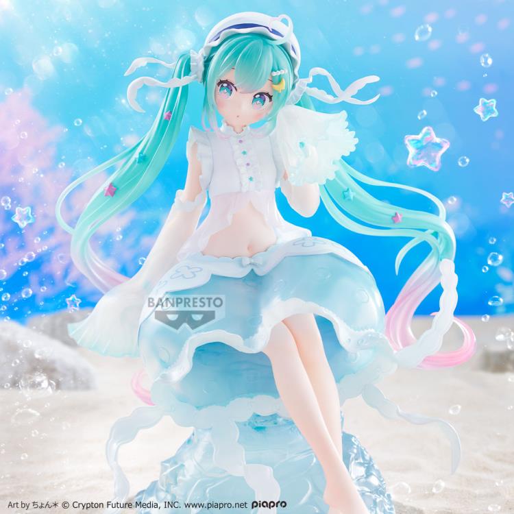 Vocaloid Banpresto Evolve Clearluxe Hatsune Miku (Jellyfish) Figure Gallery Image 5