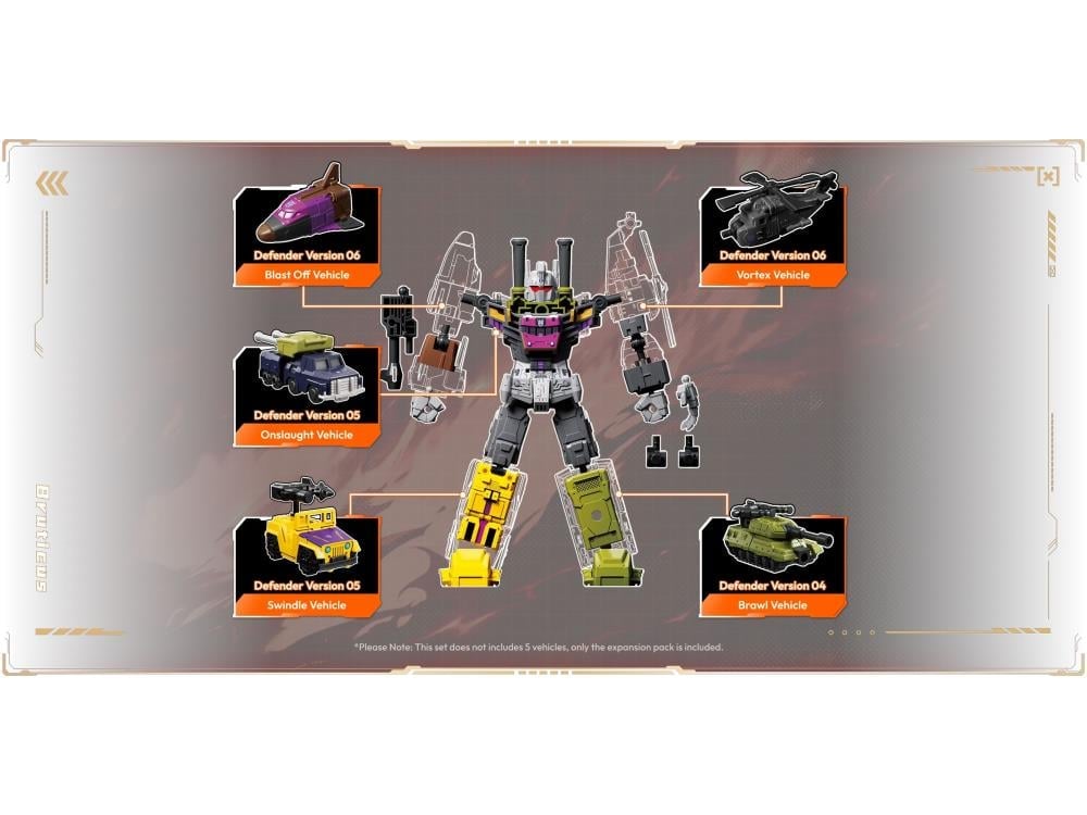 Transformers Defender Version Bruticus Combining Parts Kit Gallery Image 5