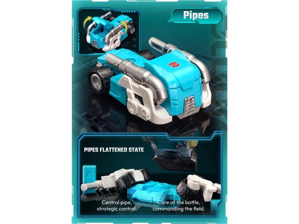 Transformers Blokees Wheels C02 Wreck 'N Rule Box of 12 Random Model Kits Gallery Image 25