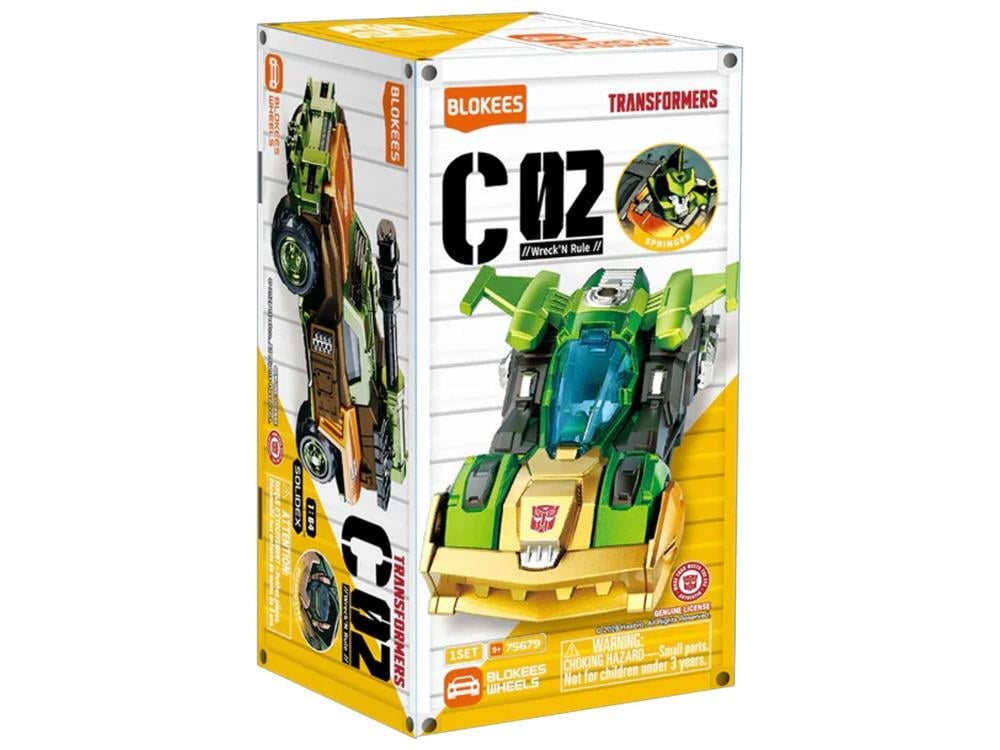 Transformers Blokees Wheels C02 Wreck 'N Rule Box of 12 Random