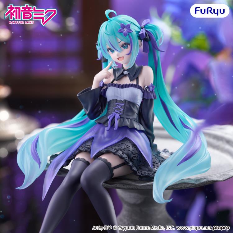 Vocaloid Hatsune Miku (Flower Fairy Bellflower) Noodle Stopper Figure Gallery Image 3