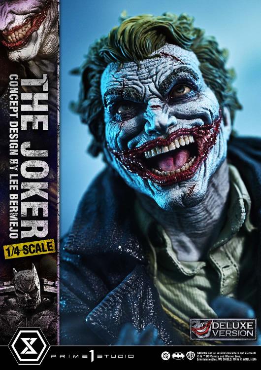 DC Comics Ultimate Premium Masterline The Joker (Concept Design by Lee Bermejo) (Deluxe Ver.) 1/4 Scale Statue Gallery Image 9
