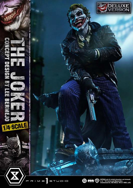 DC Comics Ultimate Premium Masterline The Joker (Concept Design by Lee Bermejo) (Deluxe Ver.) 1/4 Scale Statue Gallery Image 8