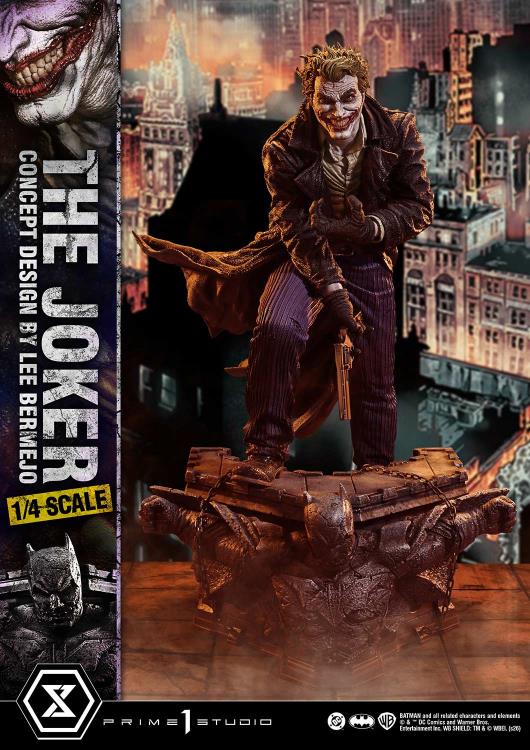 DC Comics Ultimate Premium Masterline The Joker (Concept Design by Lee Bermejo) (Deluxe Ver.) 1/4 Scale Statue Gallery Image 20