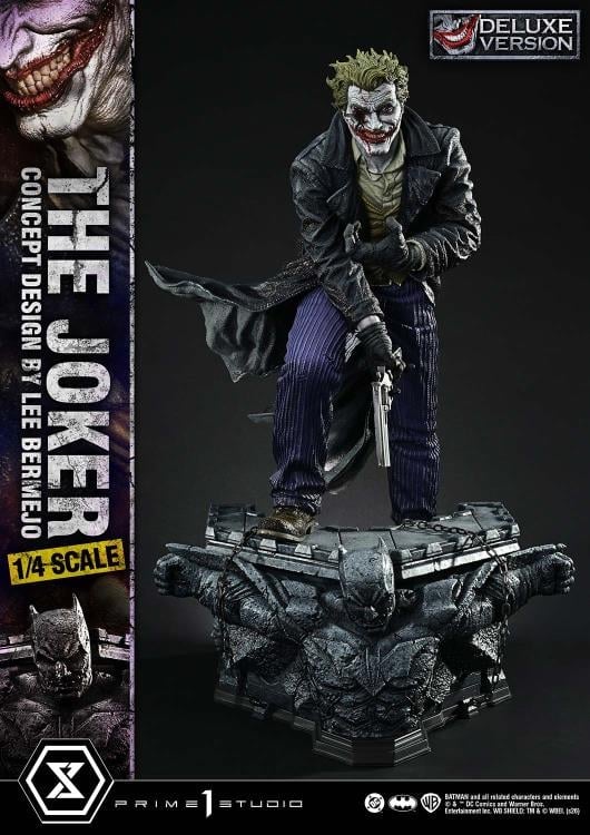 DC Comics Ultimate Premium Masterline The Joker (Concept Design by Lee Bermejo) (Deluxe Ver.) 1/4 Scale Statue Gallery Image 38