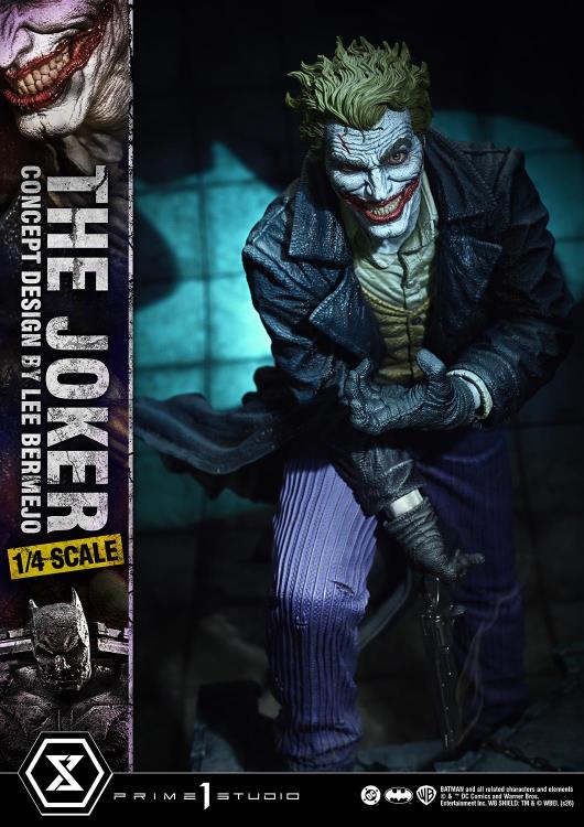 DC Comics Ultimate Premium Masterline The Joker (Concept Design by Lee Bermejo) (Deluxe Ver.) 1/4 Scale Statue Gallery Image 12