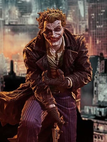 DC Comics Ultimate Premium Masterline The Joker (Concept Design by Lee Bermejo) (Deluxe Ver.) 1/4 Scale Statue Gallery Image 2