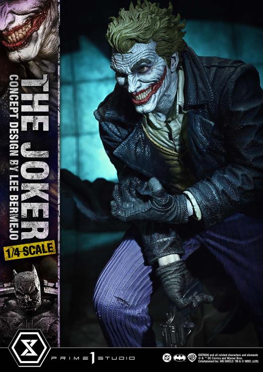 DC Comics Ultimate Premium Masterline The Joker (Concept Design by Lee Bermejo) (Deluxe Ver.) 1/4 Scale Statue Gallery Image 13