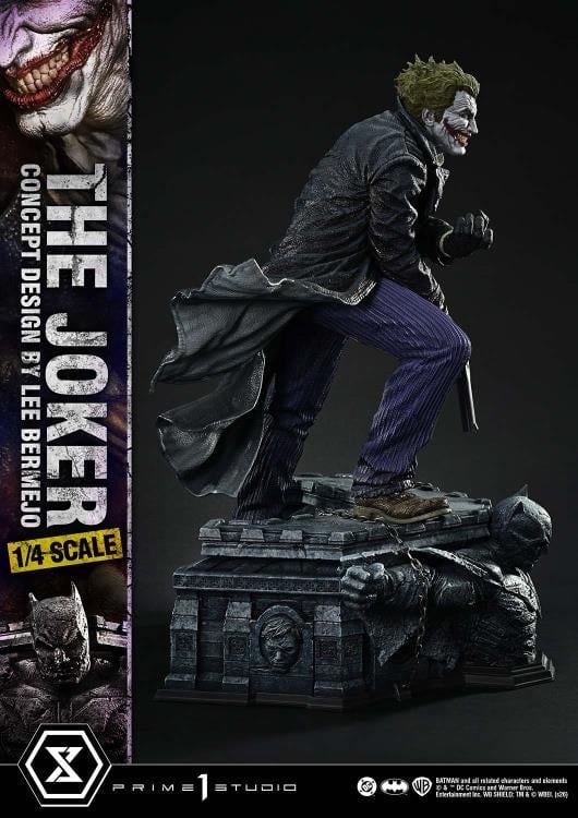 DC Comics Ultimate Premium Masterline The Joker (Concept Design by Lee Bermejo) (Deluxe Bonus Ver.) 1/4 Scale Limited Edition Statue Gallery Image 40