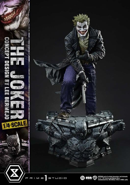 DC Comics Ultimate Premium Masterline The Joker (Concept Design by Lee Bermejo) (Deluxe Bonus Ver.) 1/4 Scale Limited Edition Statue Gallery Image 38