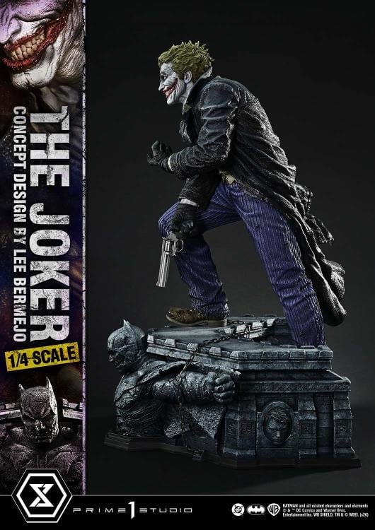 DC Comics Ultimate Premium Masterline The Joker (Concept Design by Lee Bermejo) (Deluxe Bonus Ver.) 1/4 Scale Limited Edition Statue Gallery Image 41
