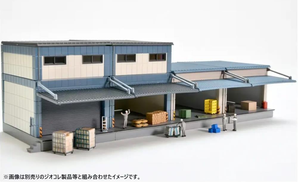 Building Collection 069-3 Truck Terminal 3 1/150 Scale Diorama Gallery Image 6