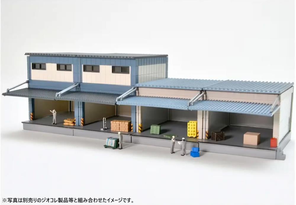 Building Collection 069-3 Truck Terminal 3 1/150 Scale Diorama Gallery Image 5