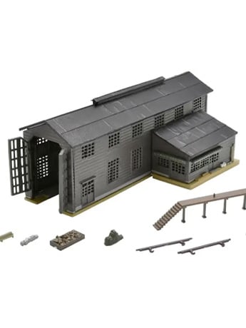 Building Collection 021‑4 Train Depot A4 1/150 Scale Diorama Gallery Image 2
