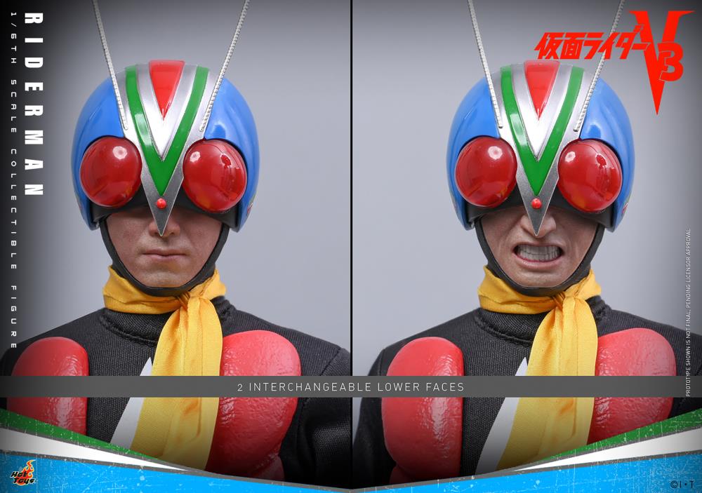 Kamen Rider V3 TMS185 Riderman 1/6th Scale Collectible Figure