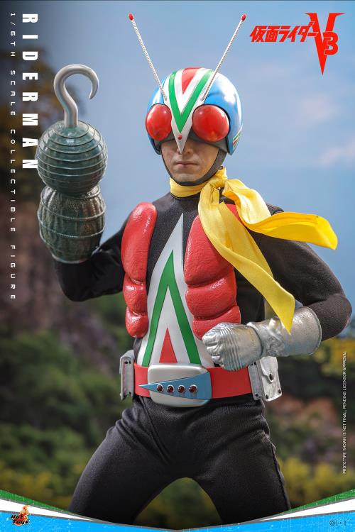 Kamen Rider V3 TMS185 Riderman 1/6th Scale Collectible Figure Gallery Image 6