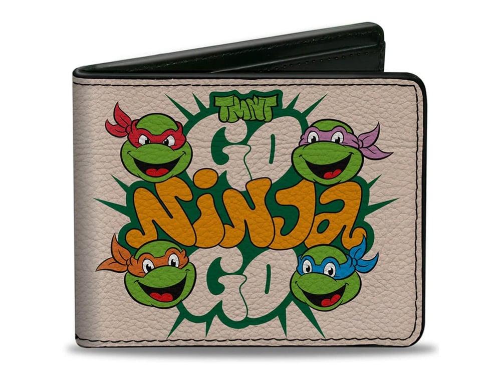 Teenage Mutant Ninja Turtles Go Ninja Go Bi-Fold Wallet Gallery Image 1