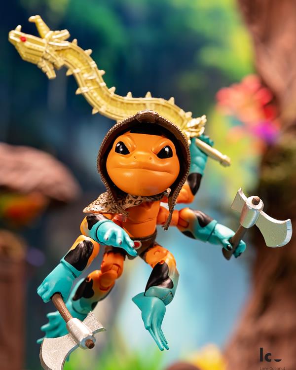 Plunderlings Plunderfrog Cursed Dendro Limited Edition Action Figure Gallery Image 4