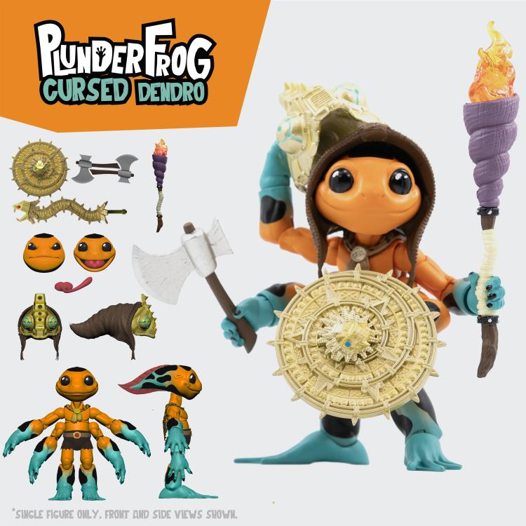 Plunderlings Plunderfrog Cursed Dendro Limited Edition Action Figure Gallery Image 6