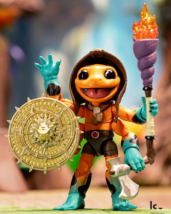 Plunderlings Plunderfrog Cursed Dendro Limited Edition Action Figure Gallery Image 5