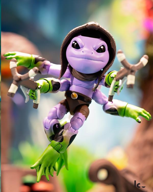 Plunderlings Plunderfrog Tinker Makoh Limited Edition Action Figure Gallery Image 4