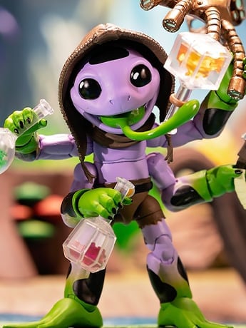 Plunderlings Plunderfrog Tinker Makoh Limited Edition Action Figure Gallery Image 2