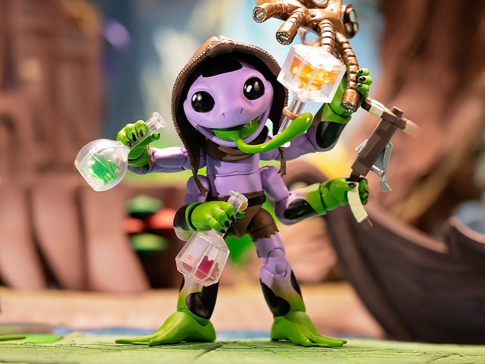 Plunderlings Plunderfrog Tinker Makoh Limited Edition Action Figure Gallery Image 1