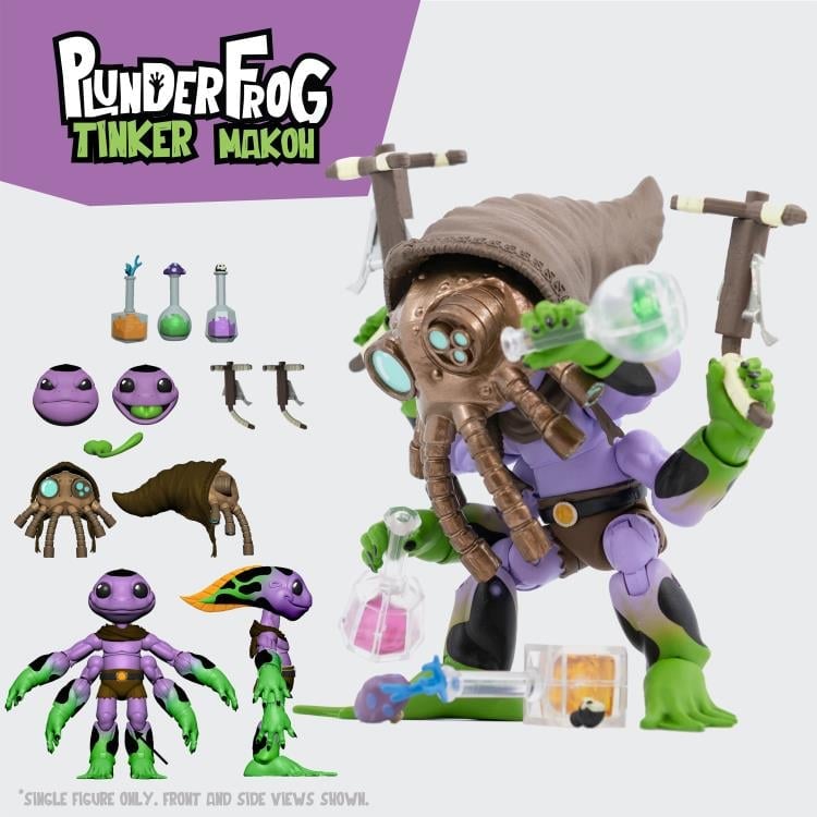 Plunderlings Plunderfrog Tinker Makoh Limited Edition Action Figure Gallery Image 6
