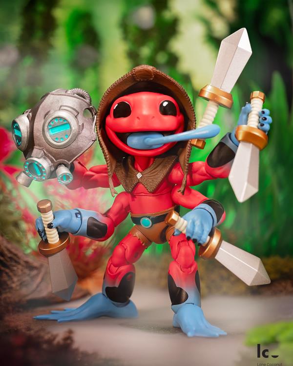 Plunderlings Plunderfrog Nomad Koqui Limited Edition Action Figure Gallery Image 3