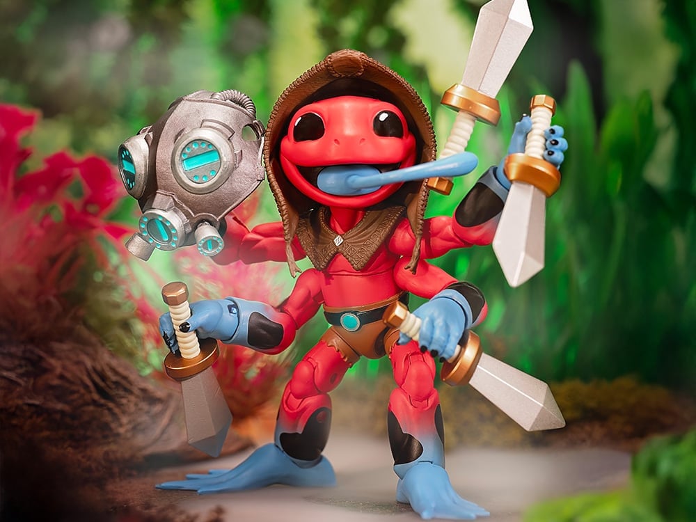 Plunderlings Plunderfrog Nomad Koqui Limited Edition Action Figure Gallery Image 1