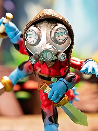 Plunderlings Plunderfrog Nomad Koqui Limited Edition Action Figure Gallery Image 2