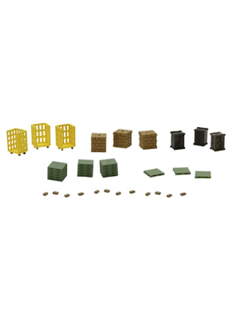 Building Collection Scenery 069-4 Parcels A4 1/150 Scale Diorama Accessory Kit Gallery Image 2