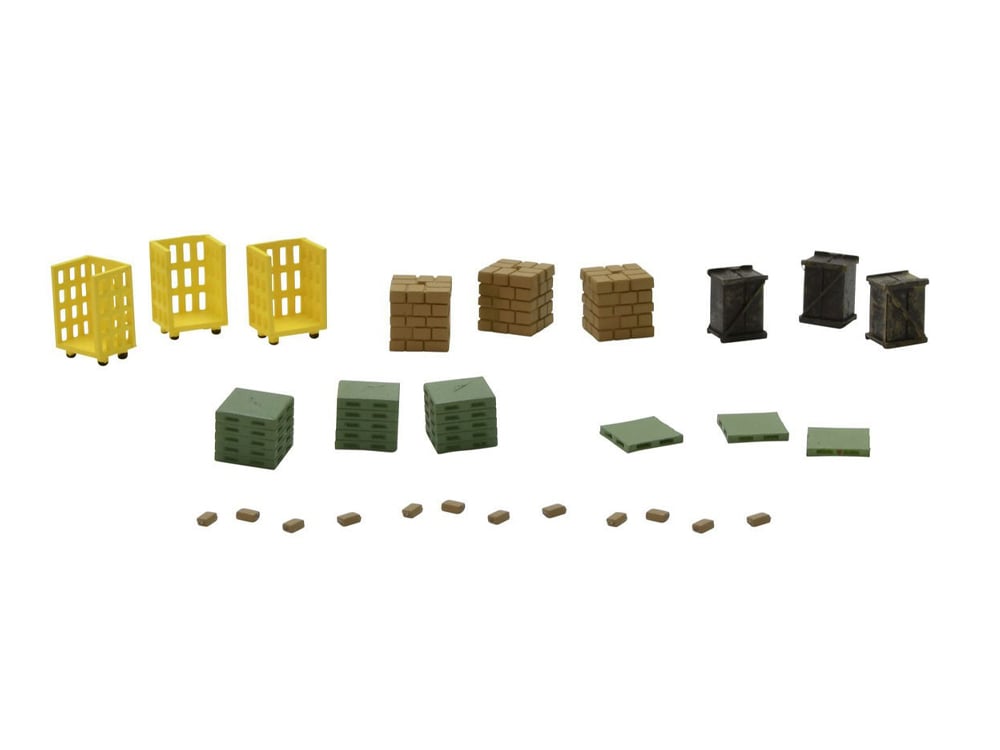 Building Collection Scenery 069-4 Parcels A4 1/150 Scale Diorama Accessory Kit Gallery Image 1
