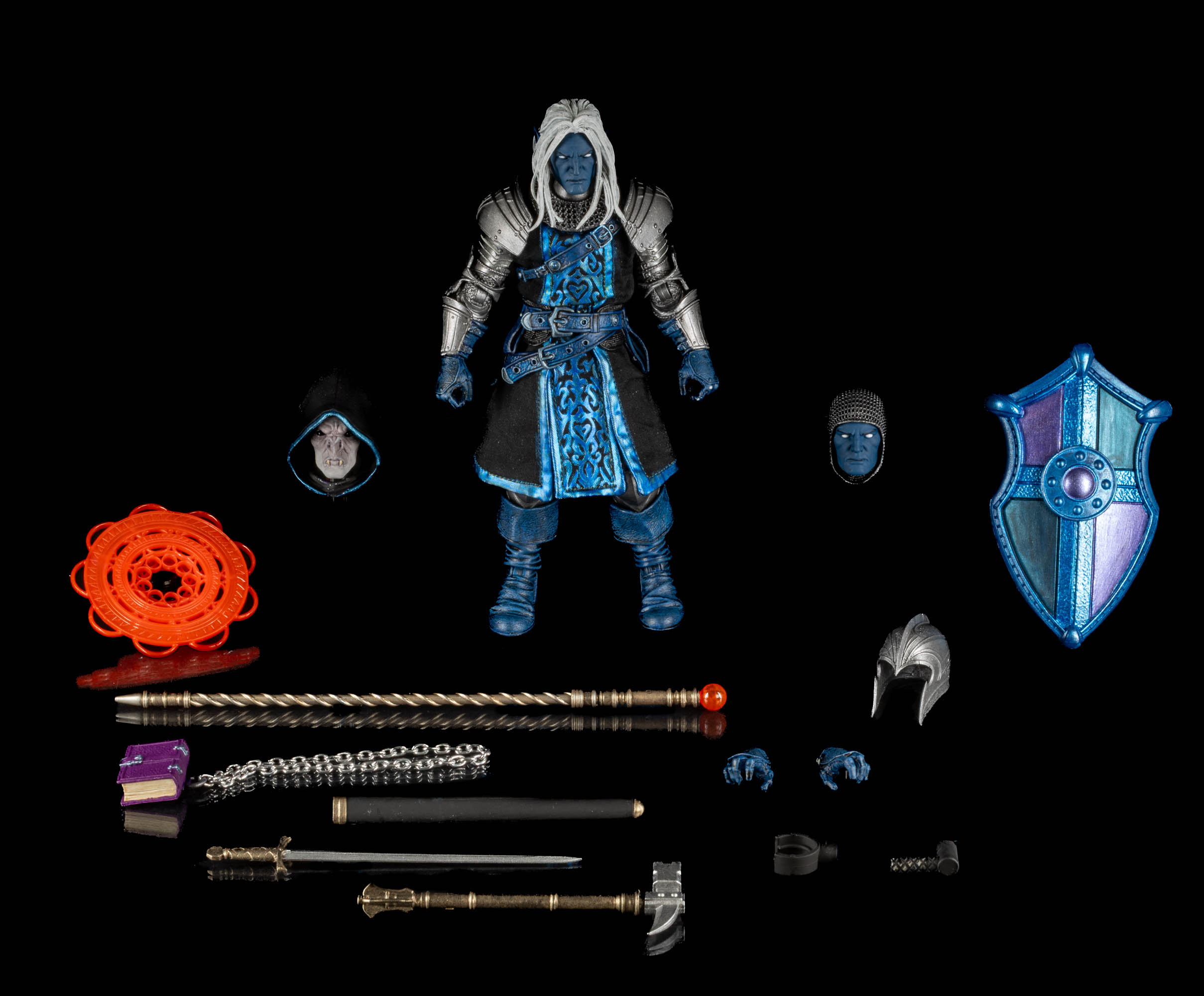 Mythic Legions: The Roleplaying Game Villainous Paladin/Cleric Deluxe Action Figure Gallery Image 8