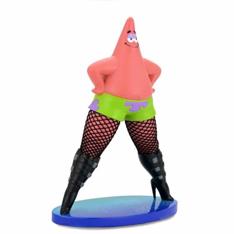 SpongeBob SquarePants Goofy Goober Rock Patrick Star in Fishnets 6" Art Figure Gallery Image 5