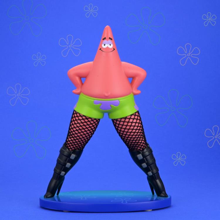 SpongeBob SquarePants Goofy Goober Rock Patrick Star in Fishnets 6" Art Figure Gallery Image 3