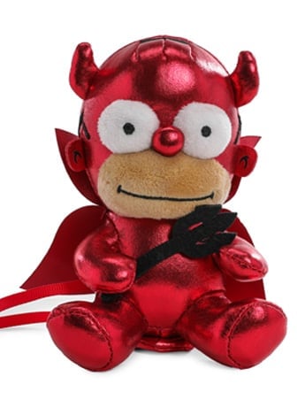 The Simpsons Phunny Homer (Devil Ver.) Shoulder Plush Gallery Image 2