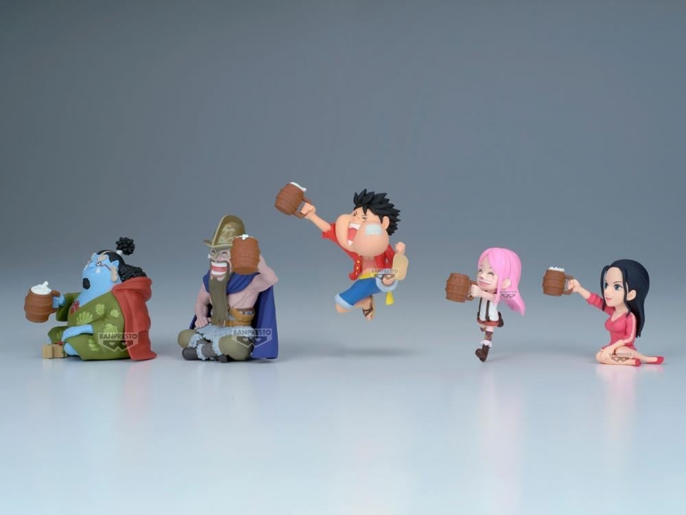 One Piece World Collectable Figure Banquet 1 Box of 12 Random Figures Gallery Image 4