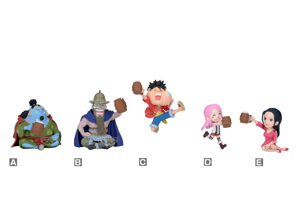 One Piece World Collectable Figure Banquet 1 Box of 12 Random Figures