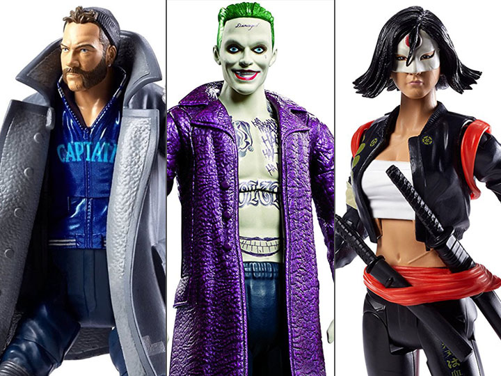 Suicide Squad DC Comics Multiverse Mix 2 Set of 3 Figures (Collect & Connect Killer Croc) Gallery Image 1